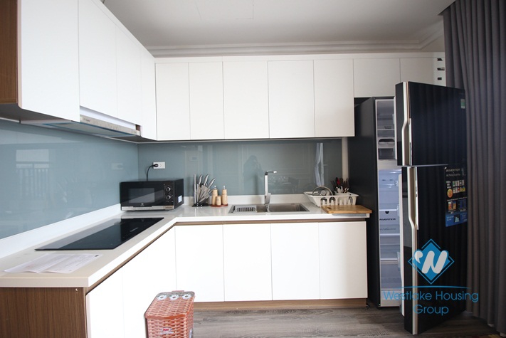A spacious 3 bedroom apartment for rent in HongKong Tower, Hanoi