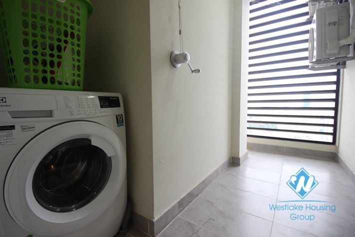 A spacious 3 bedroom apartment for rent in HongKong Tower, Hanoi
