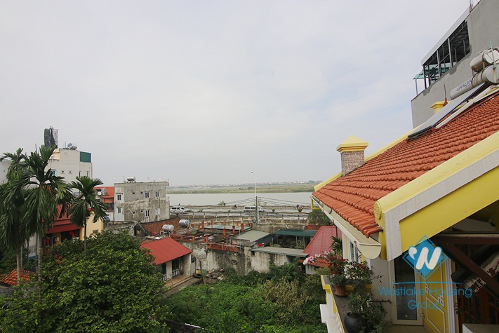 Four bedrooms house for rent in An Duong Vuong st, Tay Ho District 