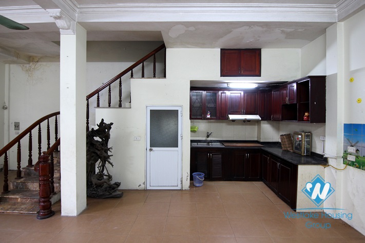 Unfurnished house for rent in Au Co st, Tu Lien, Tay Ho District