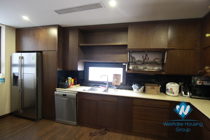 Modern with fully furnished house for rent in Tay Ho District 