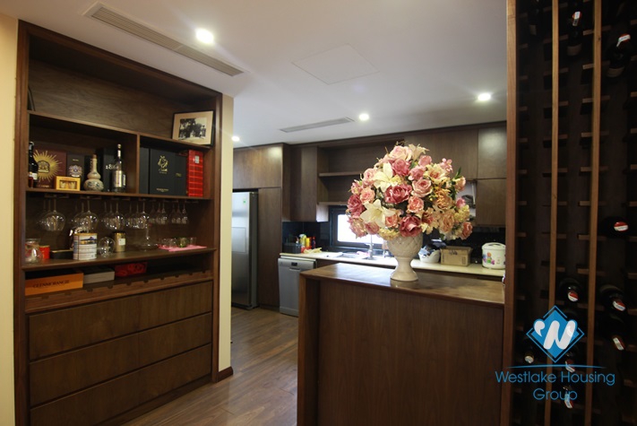Modern with fully furnished house for rent in Tay Ho District 
