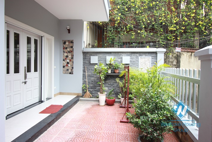 Charming and nice house with 4 floor for rent in Tay Ho District.