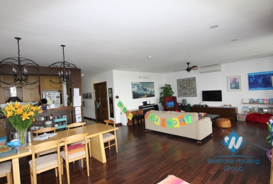 Nice apartment with lake view for rent in Dang Thai Mai st, Tay Ho district