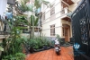 Two bedrooms house with nice yard for rent in Tay Ho area, Ha Noi