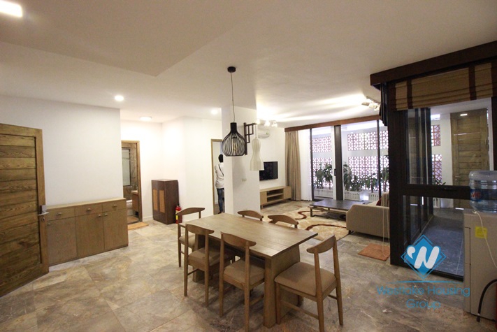 Brand new apartment in good sharpe with two bedroom for rent in Dang Thai Mai, Tay Ho, Hanoi, Vietnam