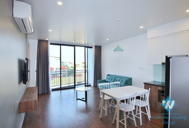 Brand new 2 bedroom apartment on high floor for rent in Trinh cong son, Tay ho
