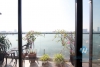 Apartment for rent in Tay Ho with balcony and amazing lake view.