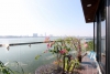 Apartment for rent in Tay Ho with balcony and amazing lake view.