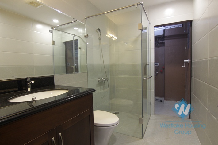 Apartment for rent in Tay Ho with balcony and amazing lake view.