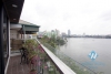 Apartment for rent in Tay Ho with balcony and amazing lake view.