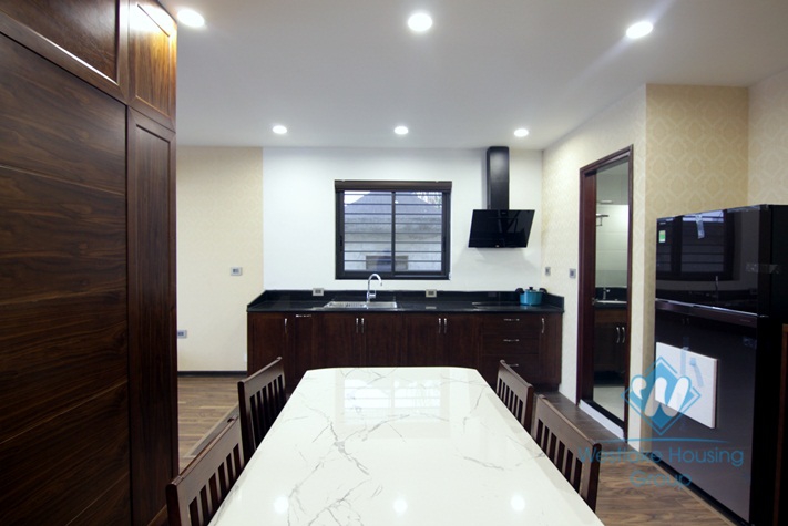 Apartment with balcony and amazing lake view for rent in Tay Ho .