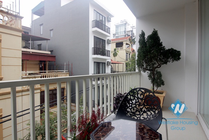 A brand new apartment with nice balcony for rent in Tay ho, Ha noi