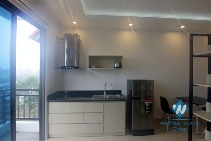 A brand new studio with lake view for lease in Tay ho, Ha noi