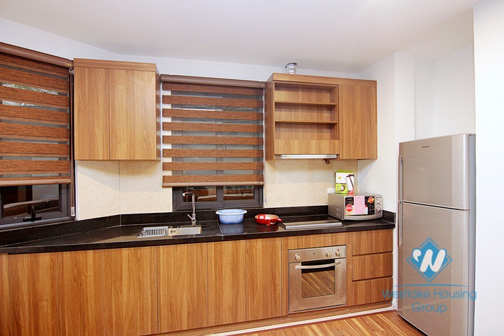 A brand new 1 bedroom apartment on ground floor in Tay ho, Ha noi