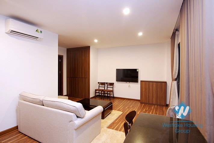 A brand new 1 bedroom apartment on ground floor in Tay ho, Ha noi