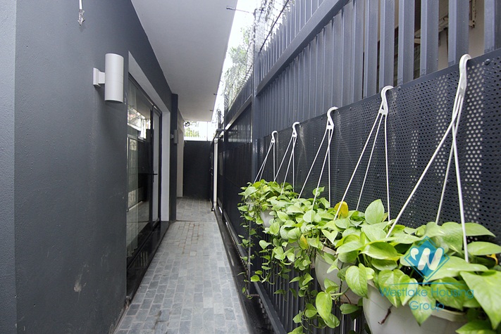 A brand new 1 bedroom apartment on ground floor in Tay ho, Ha noi
