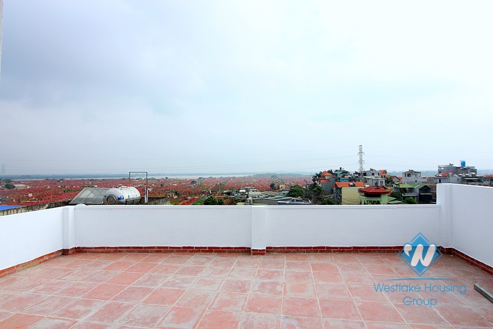 Six bedrooms house for rent in Au Co, Tay Ho, Hanoi.