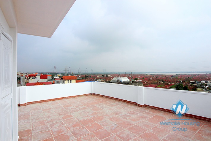 Six bedrooms house for rent in Au Co, Tay Ho, Hanoi.