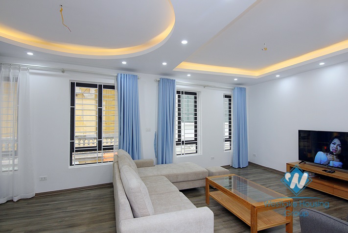Six bedrooms house for rent in Au Co, Tay Ho, Hanoi.