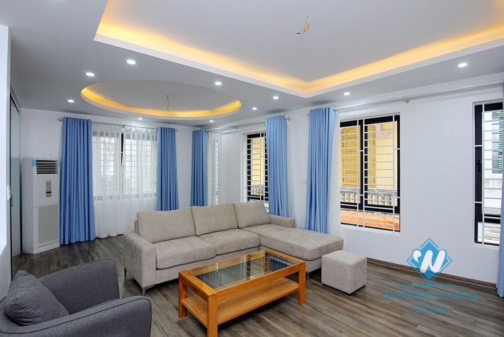 Six bedrooms house for rent in Au Co, Tay Ho, Hanoi.