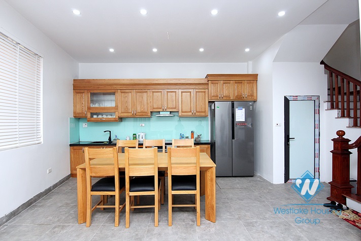 Six bedrooms house for rent in Au Co, Tay Ho, Hanoi.