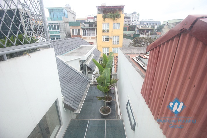 An old French architecture and newly-renovated mansion for rent in Hai Ba Trung