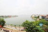 A studio with lake view and balcony for rent on Xuan Dieu, Tay Ho