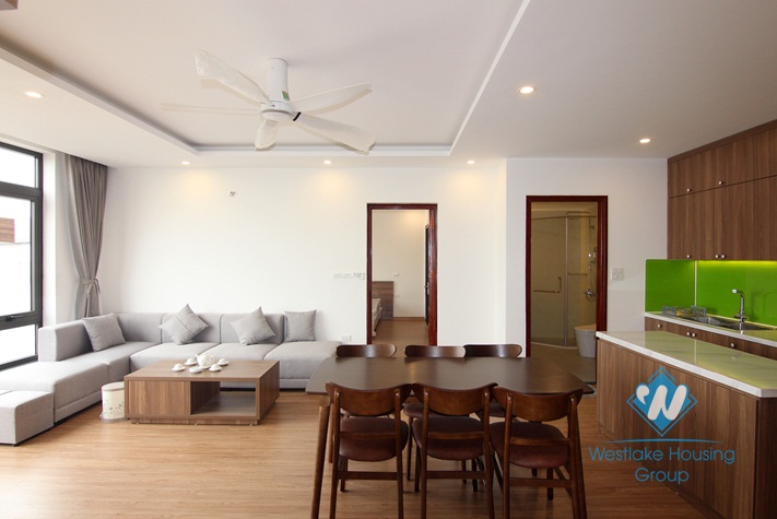 An elegant 2 bedroom apartment with stunning city view for rent on Xuan Dieu