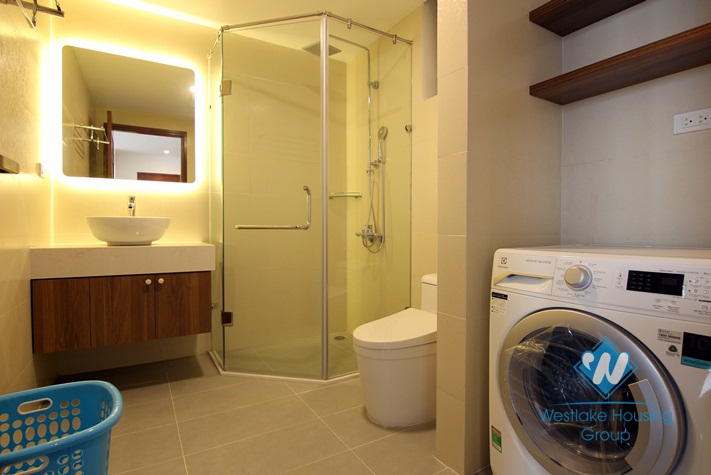 An elegant 2 bedroom apartment with stunning city view for rent on Xuan Dieu