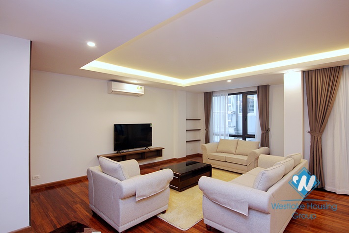 Brand new duplex apartment with 03 bedrooms for rent in Dang Thai Mai area, Tay Ho District 