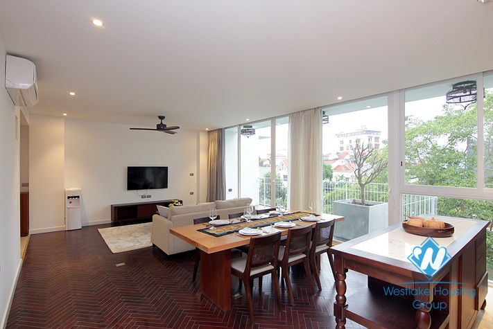 Japanese style apartment for rent in To Ngoc Van st, Tay Ho District 
