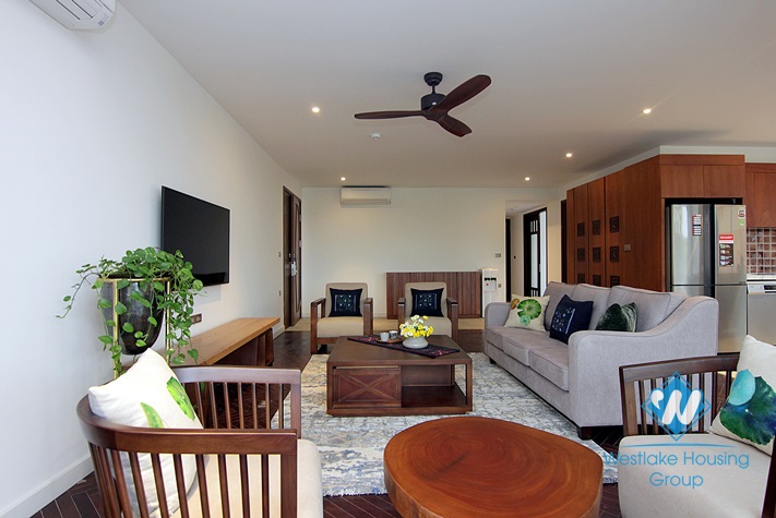 Nice apartment with good quality for rent in To Ngoc Van st, Tay Ho District 