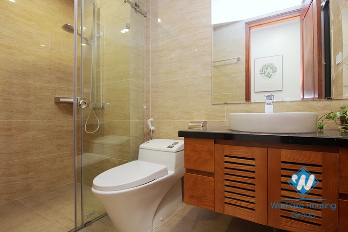 Four bedrooms apartment with natural light for rent in Tay Ho st, Tay Ho District 