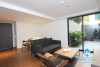 Luxury one bedroom apartment with nice courtyard for rent in Dang Thai Mai area, Tay Ho District  