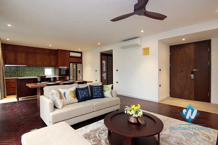Japanese style apartment for rent in To Ngoc Van st, Tay Ho District 