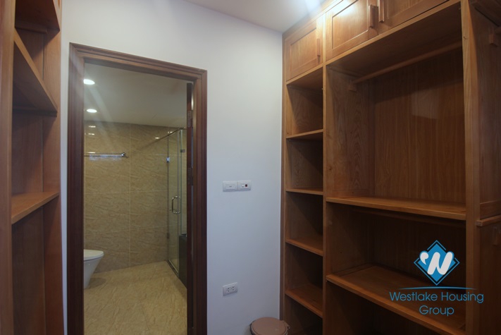 A brand new high quality 3 bedroom serviced apartment for rent in Westlake, Tay Ho, Hanoi
