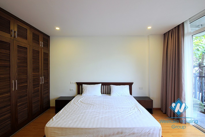 Big size apartment with balcony for rent in Tu Hoa st, Tay Ho District 
