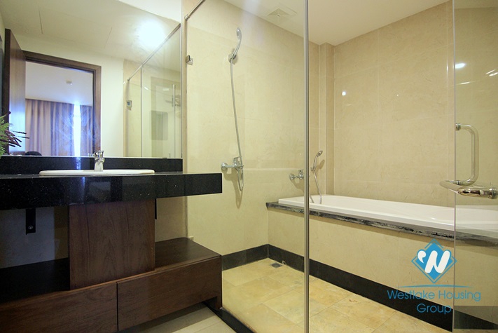 Big size apartment with balcony for rent in Tu Hoa st, Tay Ho District 