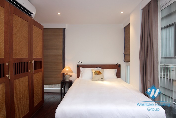 Japanese style apartment for rent in To Ngoc Van st, Tay Ho District 