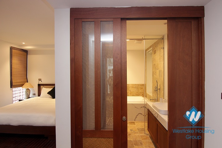 Japanese style apartment for rent in To Ngoc Van st, Tay Ho District 