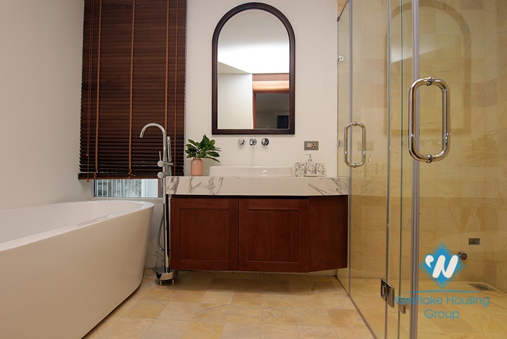 Nice apartment with good quality for rent in To Ngoc Van st, Tay Ho District 