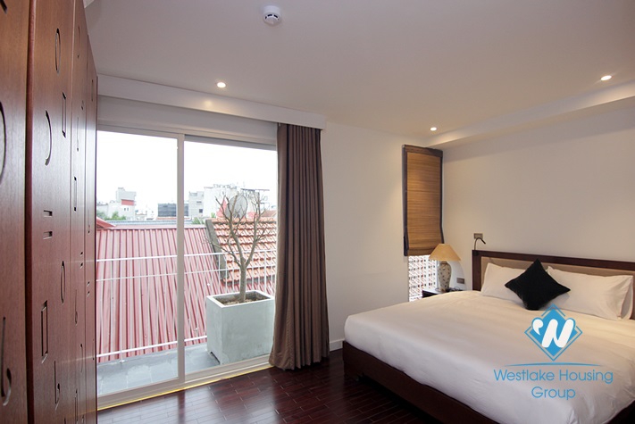 Japanese style apartment for rent in To Ngoc Van st, Tay Ho District 