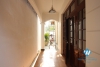 White house with courtyard for rent in Tay Ho district  