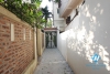 White house with courtyard for rent in Tay Ho district  