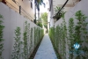 White house with courtyard for rent in Tay Ho district  
