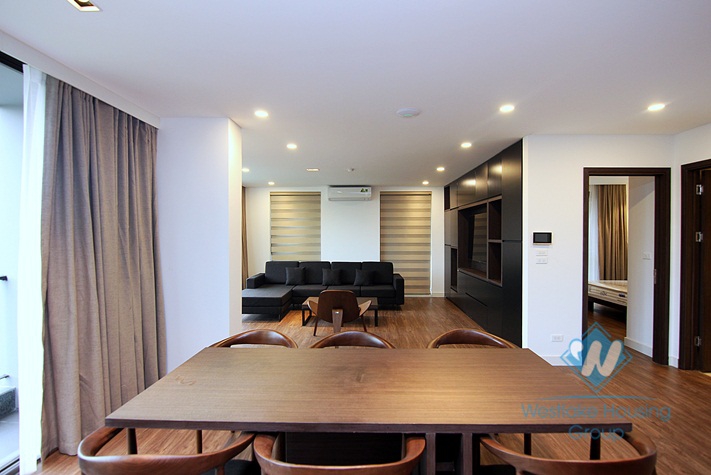 Two bedrooms apartment in To Ngoc Van, Tay ho for rent.