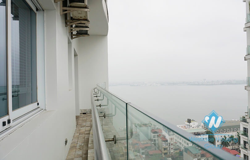 Two bedroom apartment for rent on high floor in Golden Westlake, Ha Noi, Vietnam
