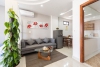 A new 1 bedroom apartment with big balcony for rent in Dong da