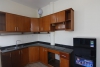Duplex serviced apartment for rent in Truc Bach area, Ba Dinh, Hanoi.